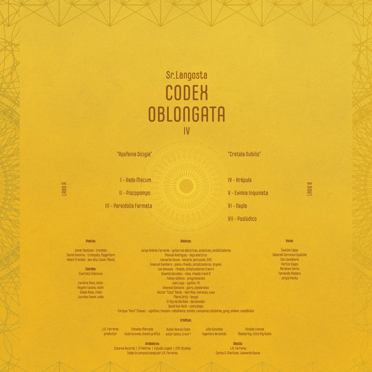 Sr. Langosta - Codex Oblongata - Vinilo