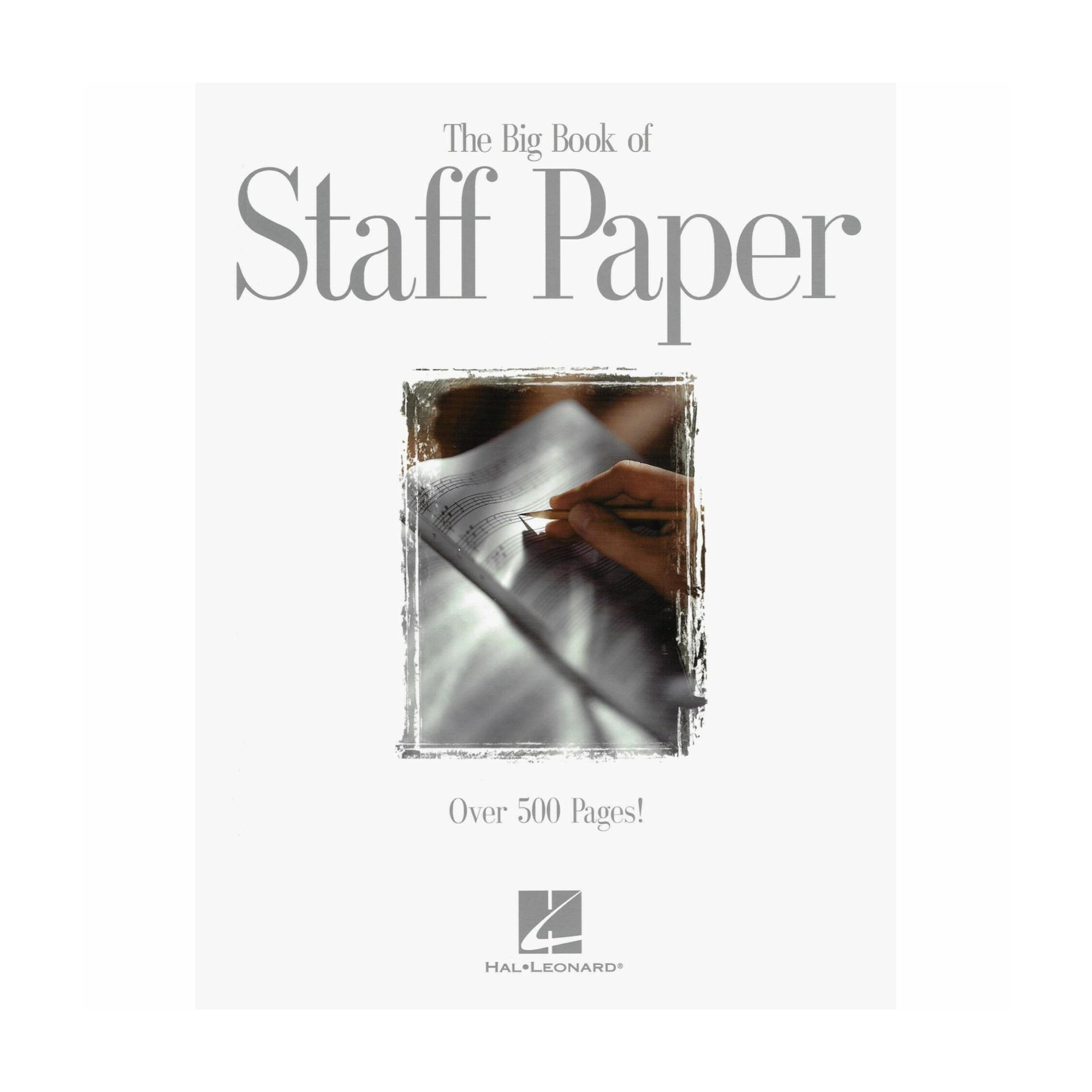 Front view of The Big Book Of Staff Paper