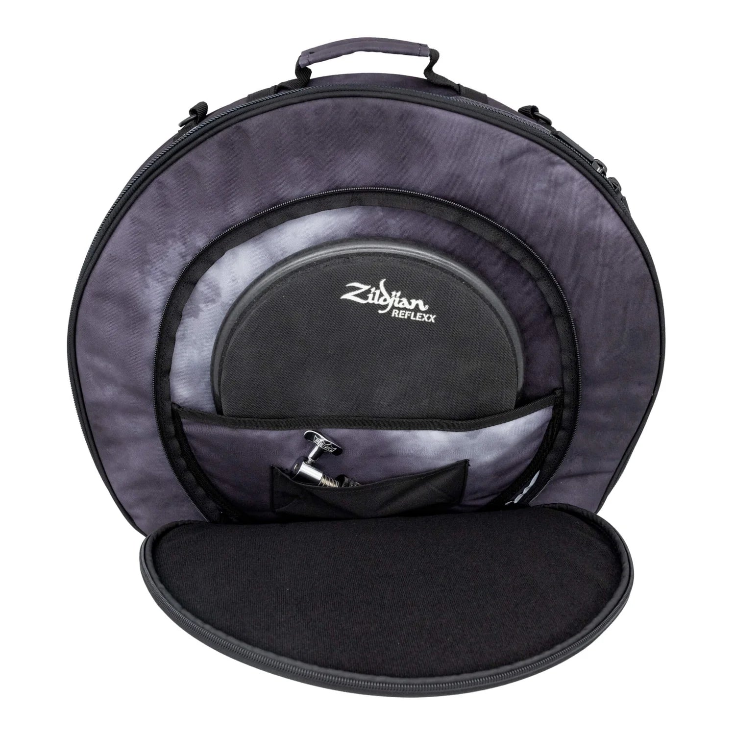 Zildjian Student 20 Softshell Cymbal Case Black Rain Cloud