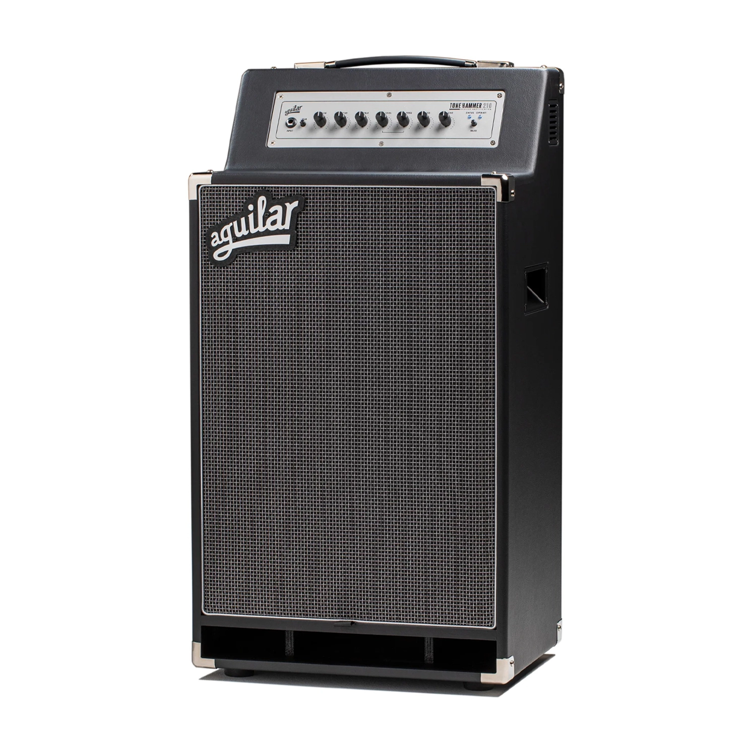 Aguilar Tone Hammer 210 300-Watt, 2 X 10-Inch Combo Amplifier front side angle view
