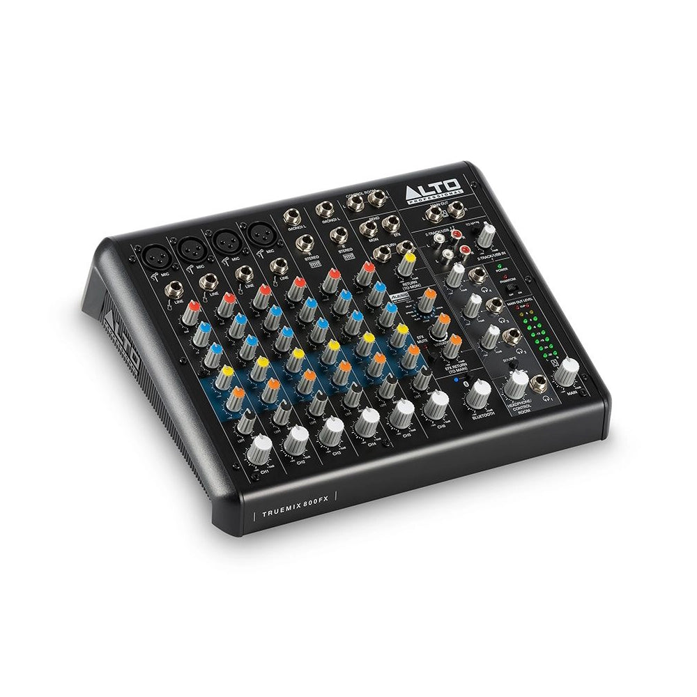Alto Professional TrueMix 800FX 8-channel Analog Mixer with Multi-FX