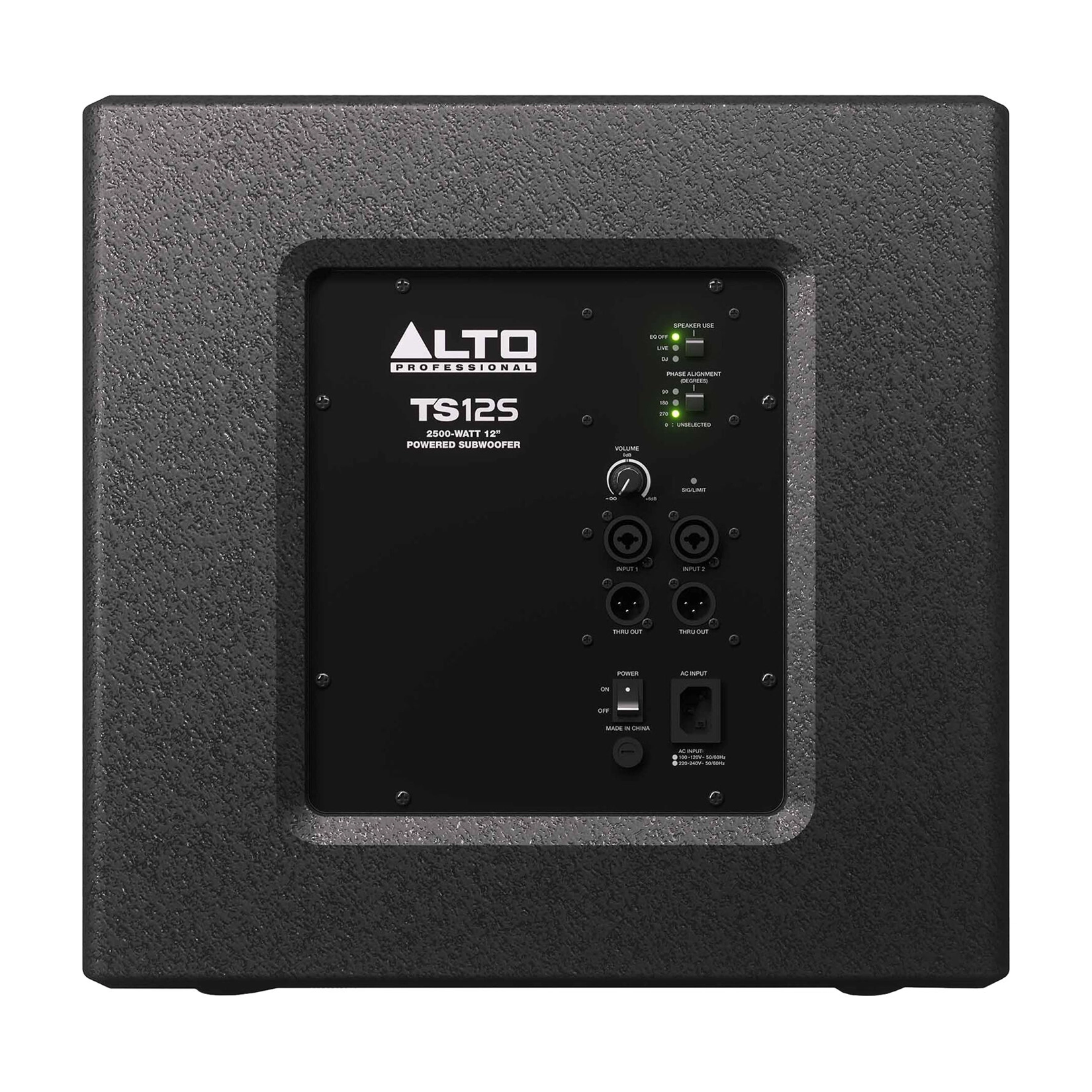 Alto Professional TS Series 12" 2500-watt Powered Subwoofer