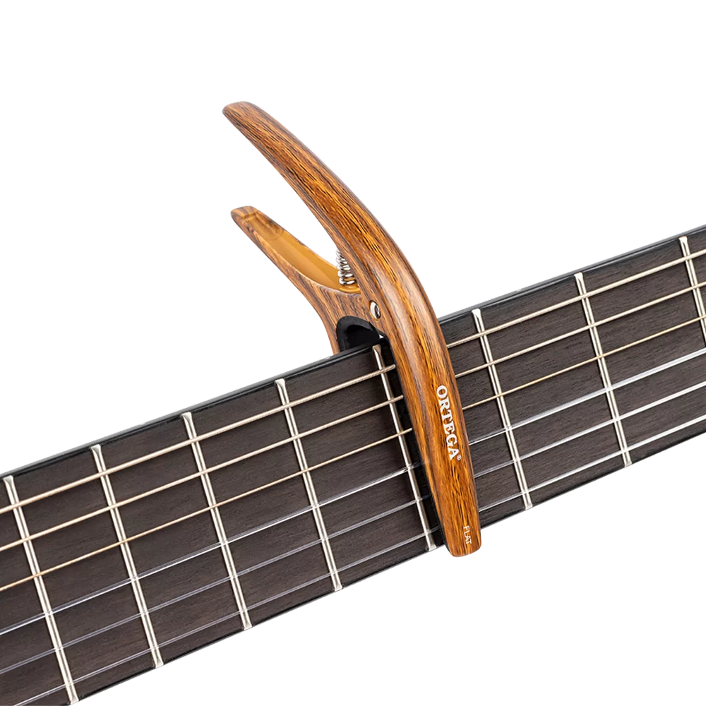 Ortega TWCAPO-SBK Acoustic Guitar Capos - Walnut