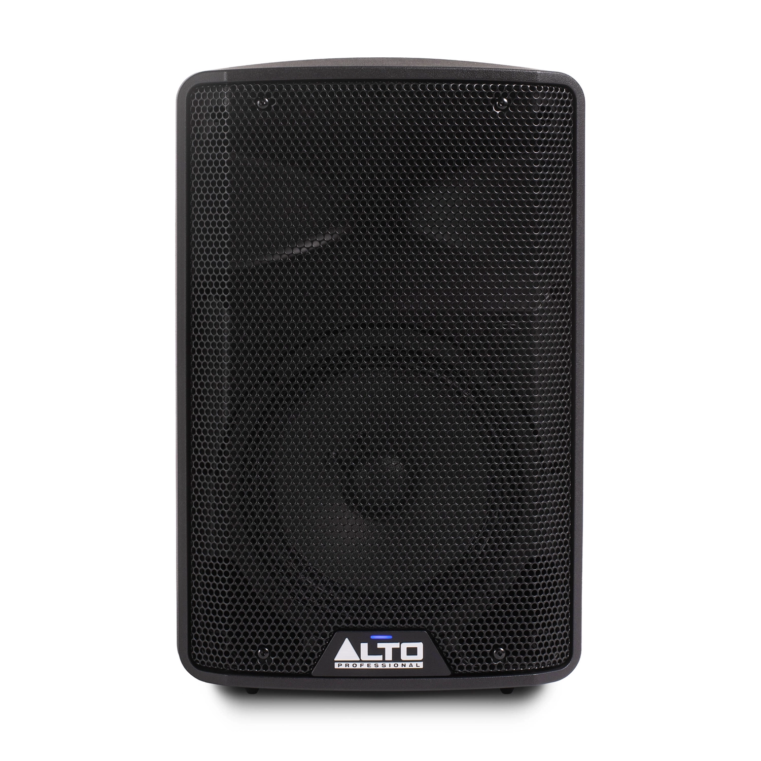 Front view Alto Professional TX408 350-watt 8-inch powered speaker