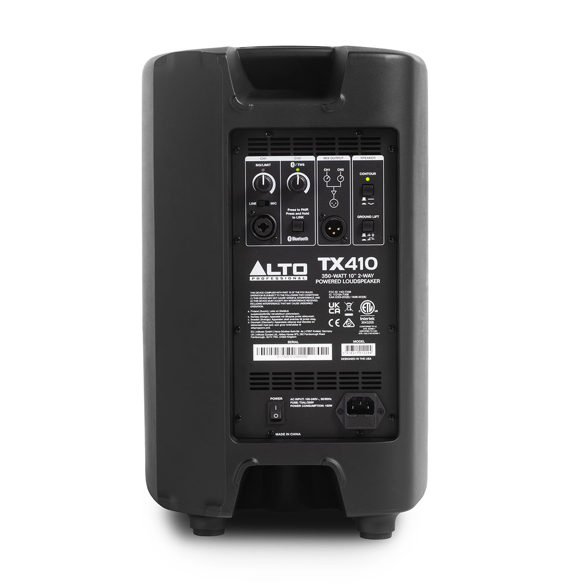 Alto Professional TX410 350-Watt 10-Inch Powered Speaker