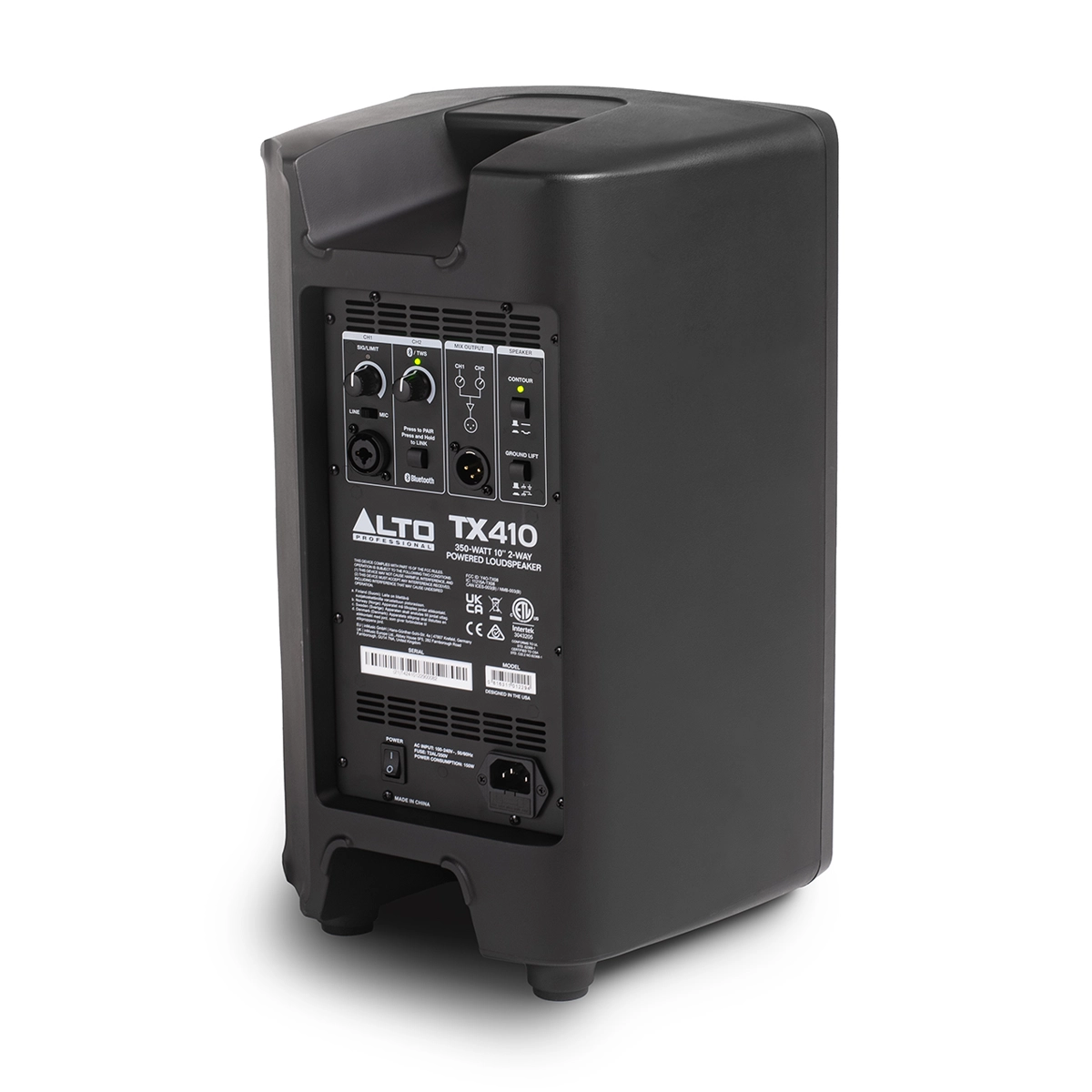 Alto Professional TX410 350-Watt 10-Inch Powered Speaker