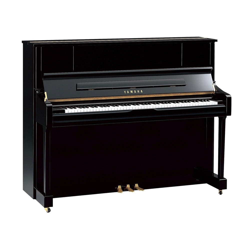 Yamaha U1J Acoustic Upright Piano Polished Ebony