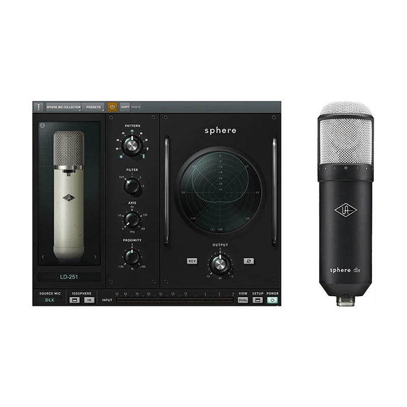 Universal Audio Sphere Dlx Modeling Microphone System