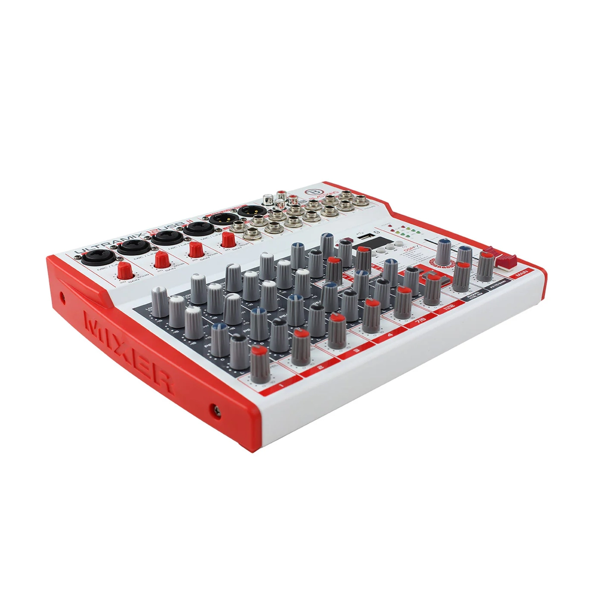Blastking 12 Channel Analog Stereo Mixing Console – ULTRAMIX-12USBII