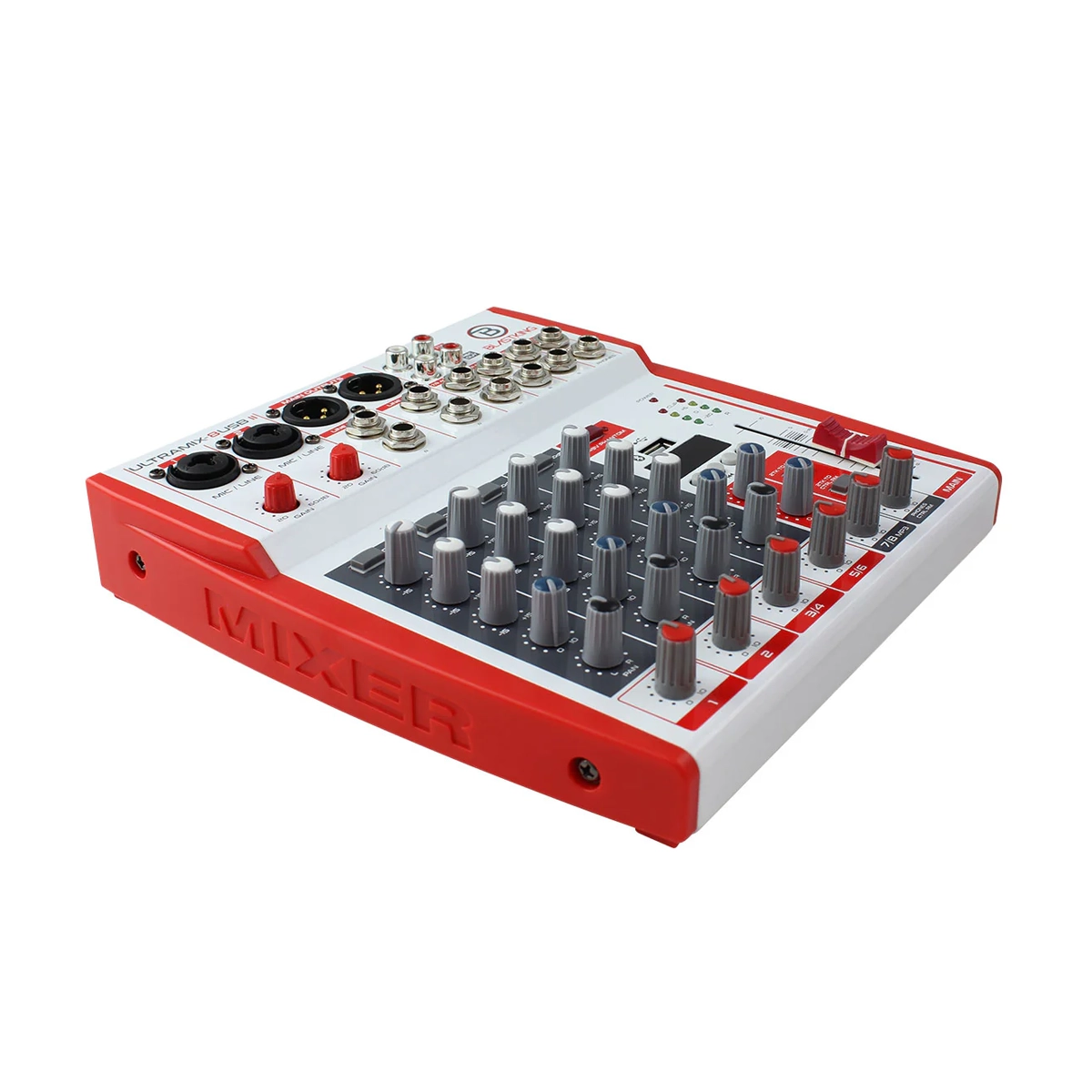 Blastking 8 Channel Analog Stereo Mixing Console – ULTRAMIX-8USBII