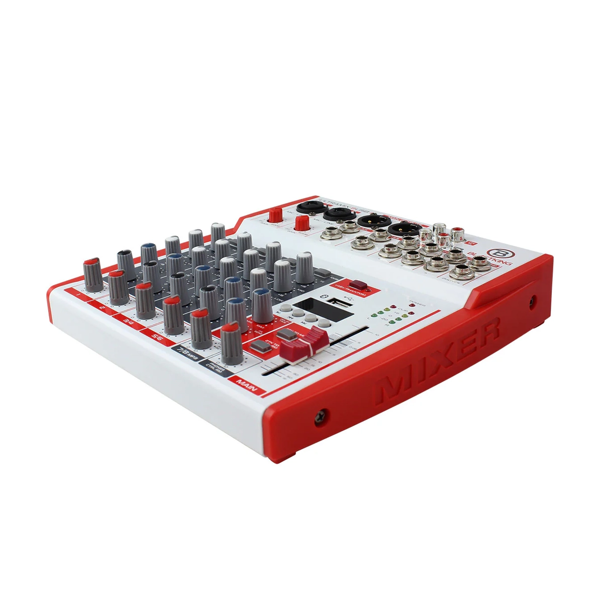 Blastking 8 Channel Analog Stereo Mixing Console – ULTRAMIX-8USBII