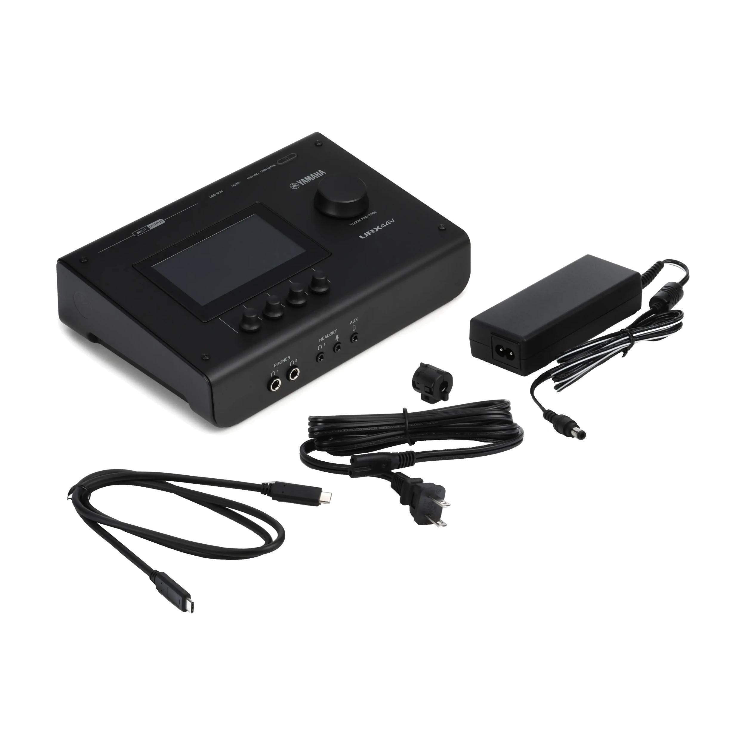 Yamaha URX44V USB-C Audio And Video Interface