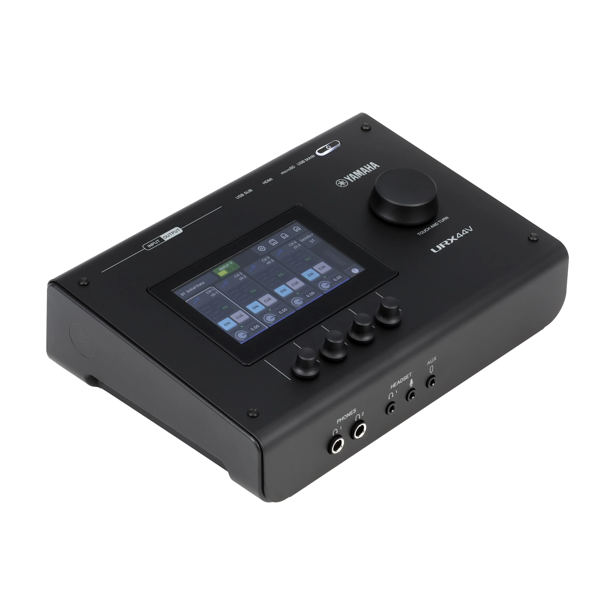 Yamaha URX44V USB-C Audio And Video Interface