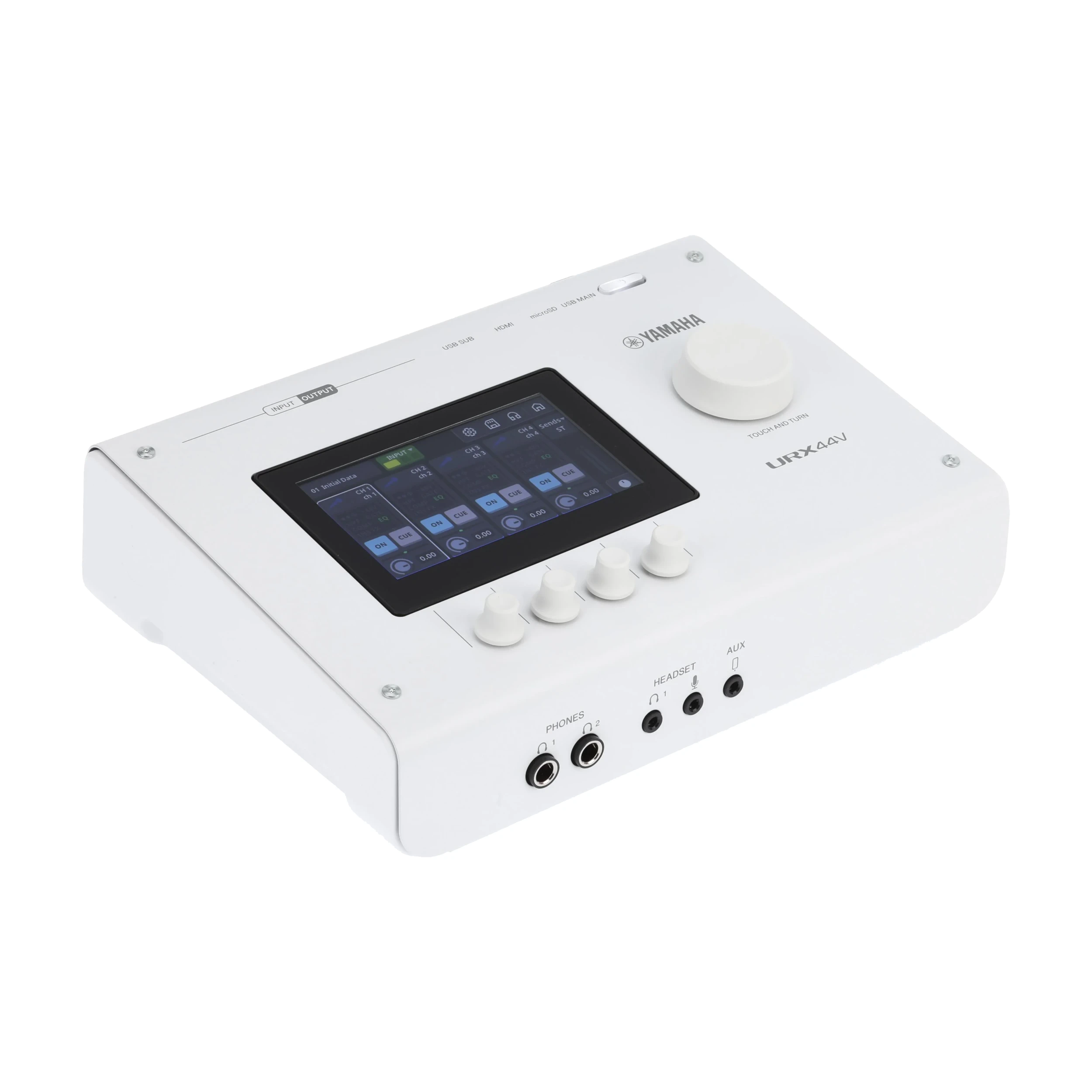 Yamaha URX44V USB-C Audio And Video Interface