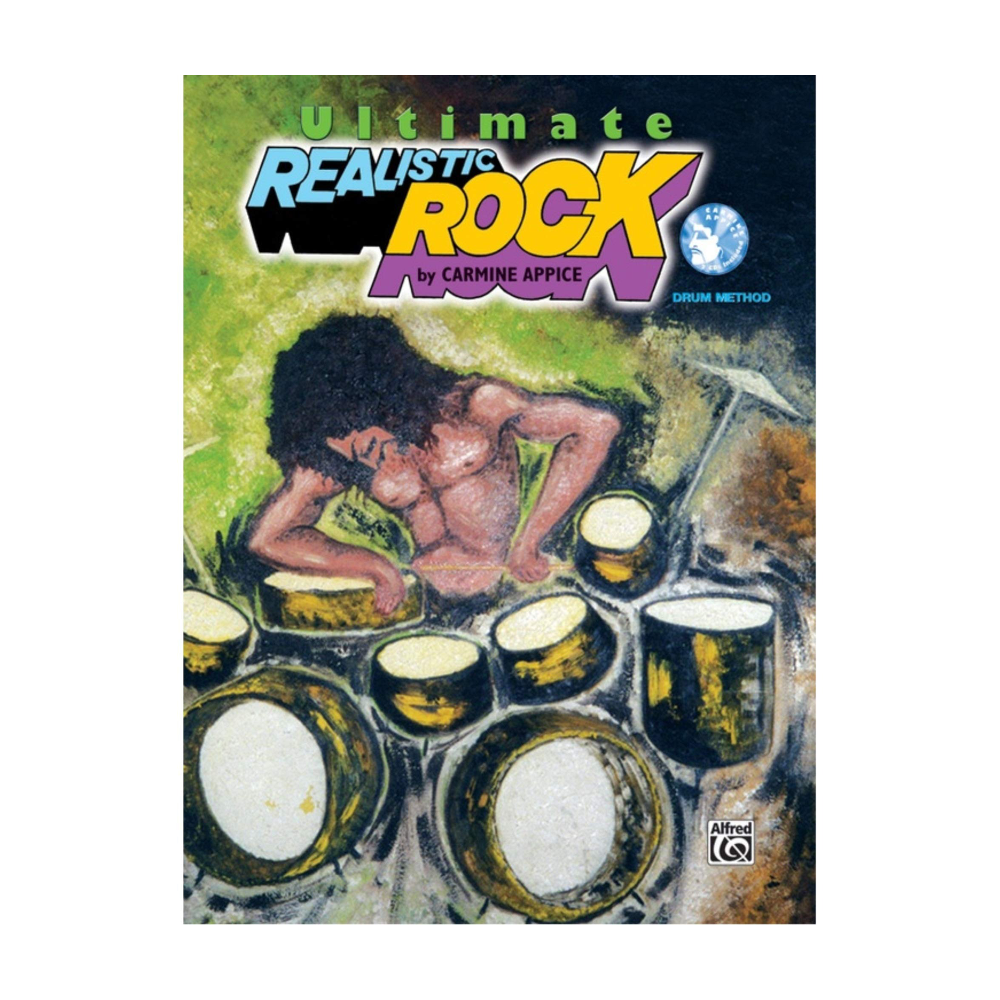 Front view of Ultimate Realistic Rock Drum Method