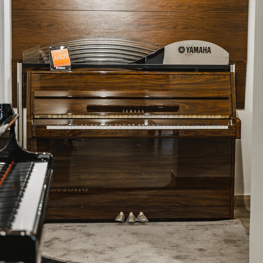 Yamaha Upright Piano JU109 Polished Walnut