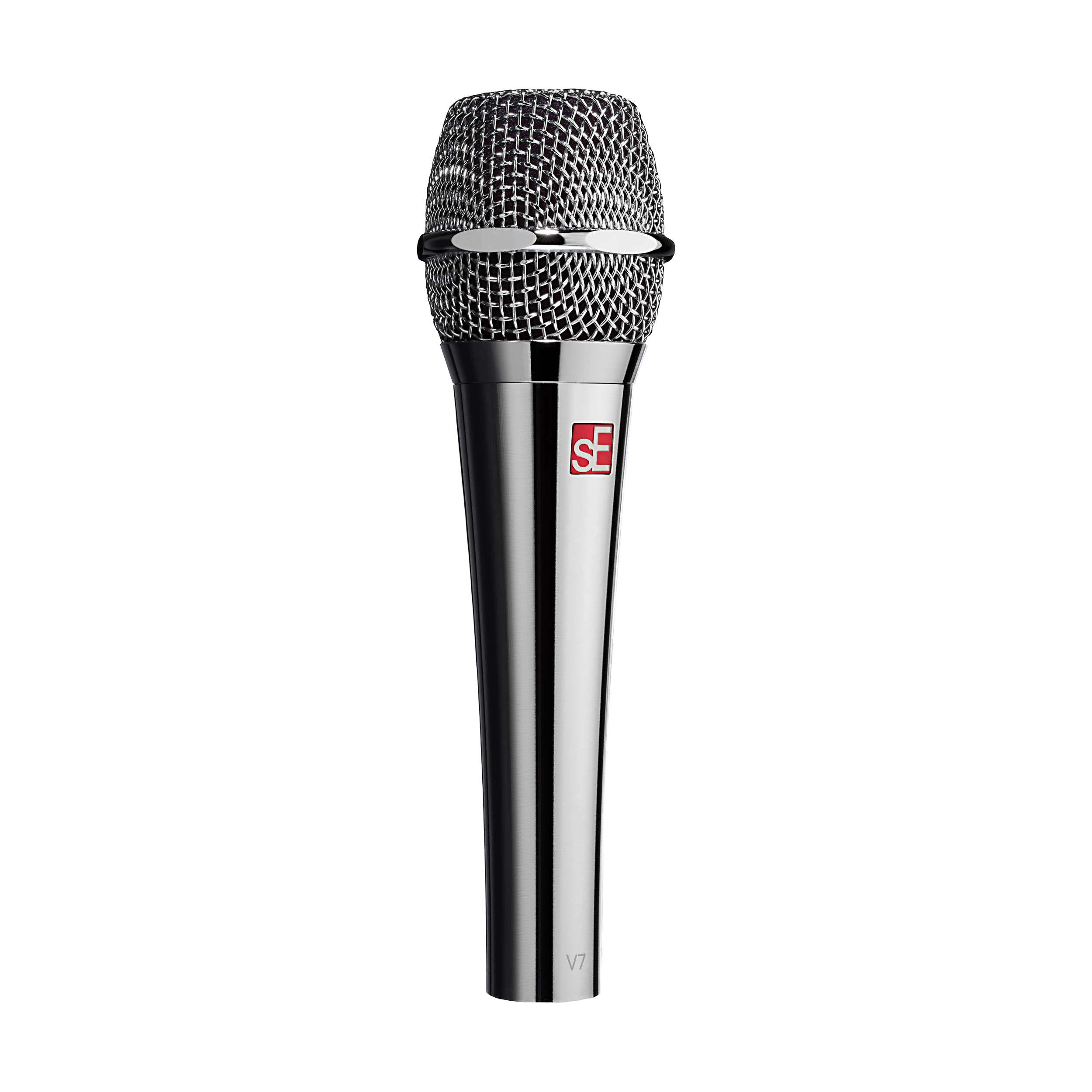 sE Electronics V7 Chrome Dynamic Supercardioid Handheld Vocal Microphone