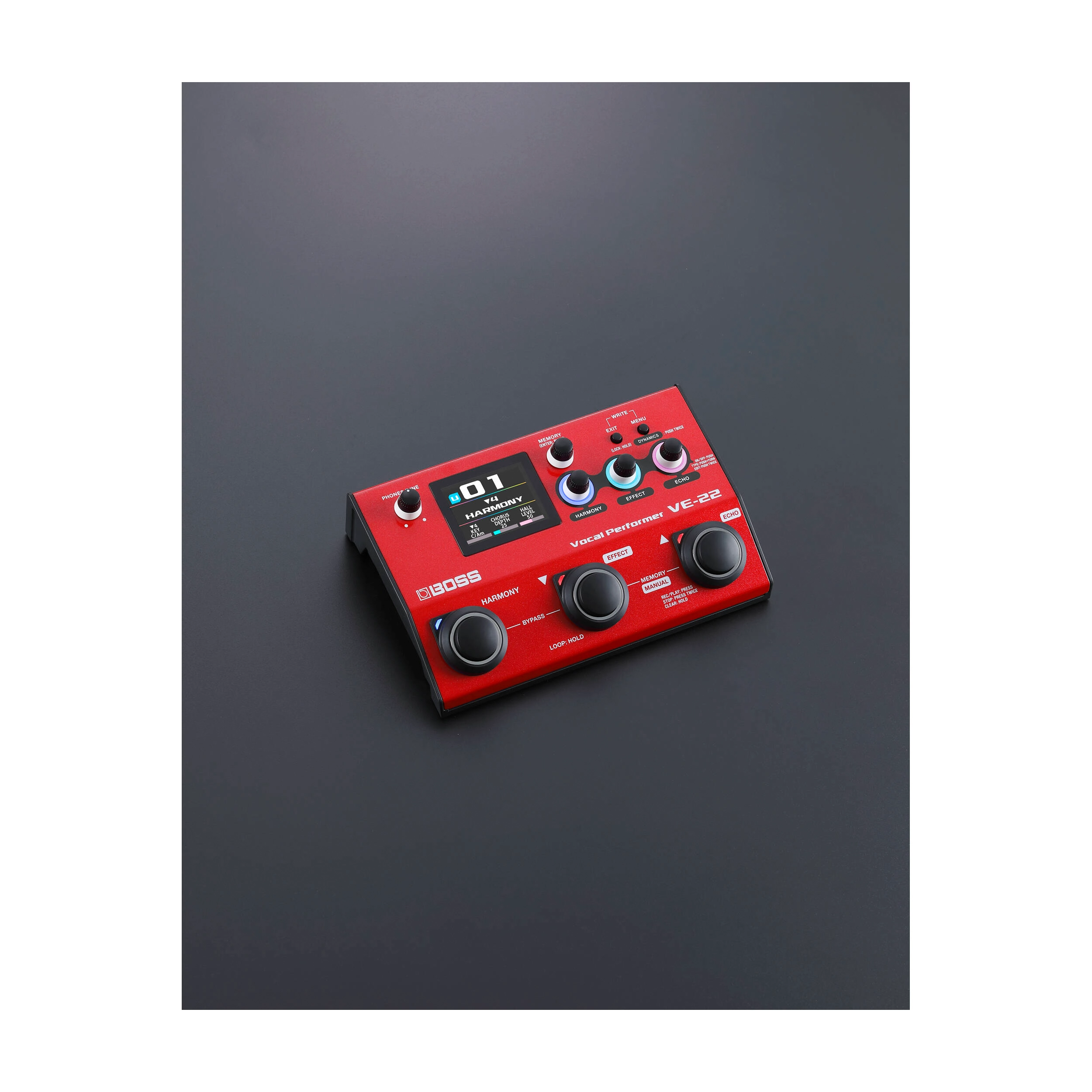 Boss VE-22 Vocal Effects and Looper Pedal