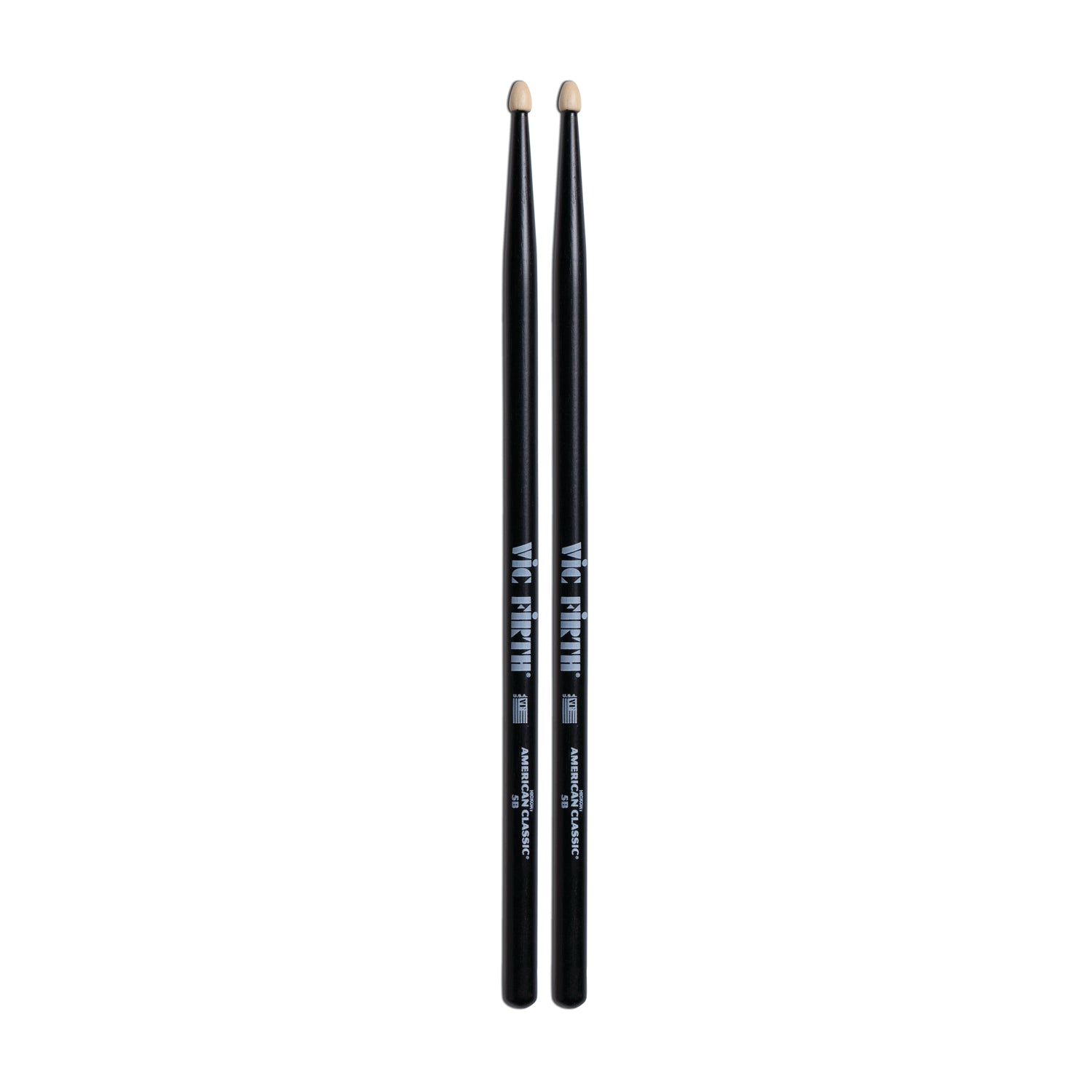 Vic Firth American Classic 5B Black Drumsticks