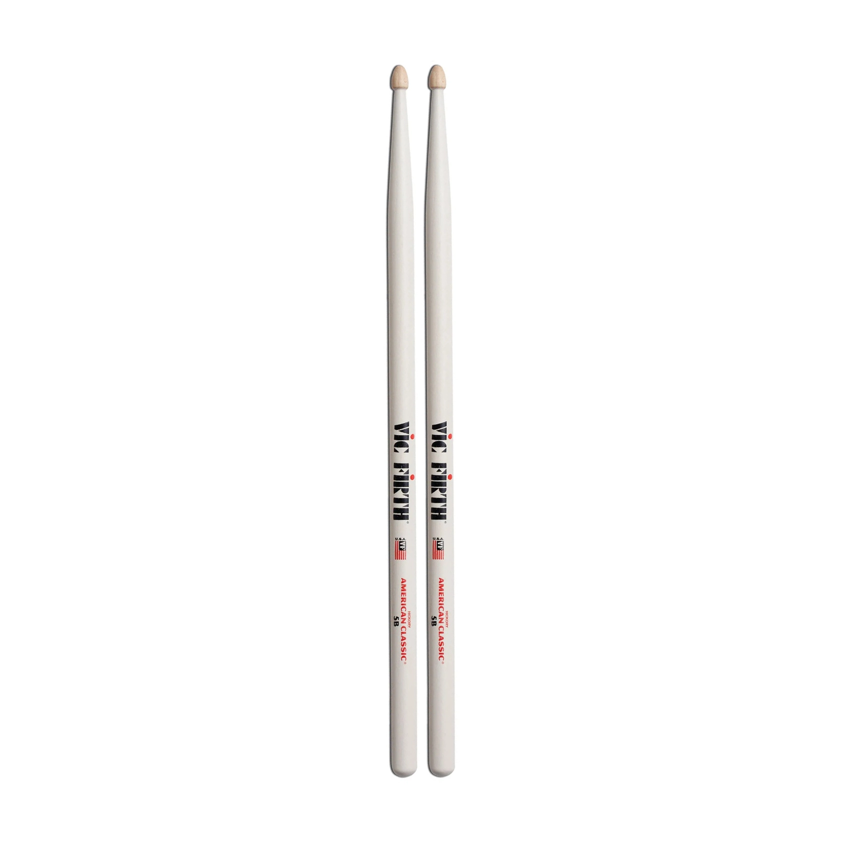 Vic Firth American Classic 5B White Drumsticks VF5BW