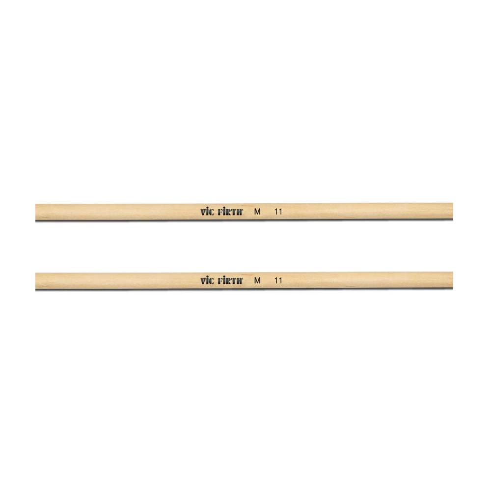 Vic Firth M11 American Custom Keyboard 16" Brass Bell Mallets - Extra-Hard