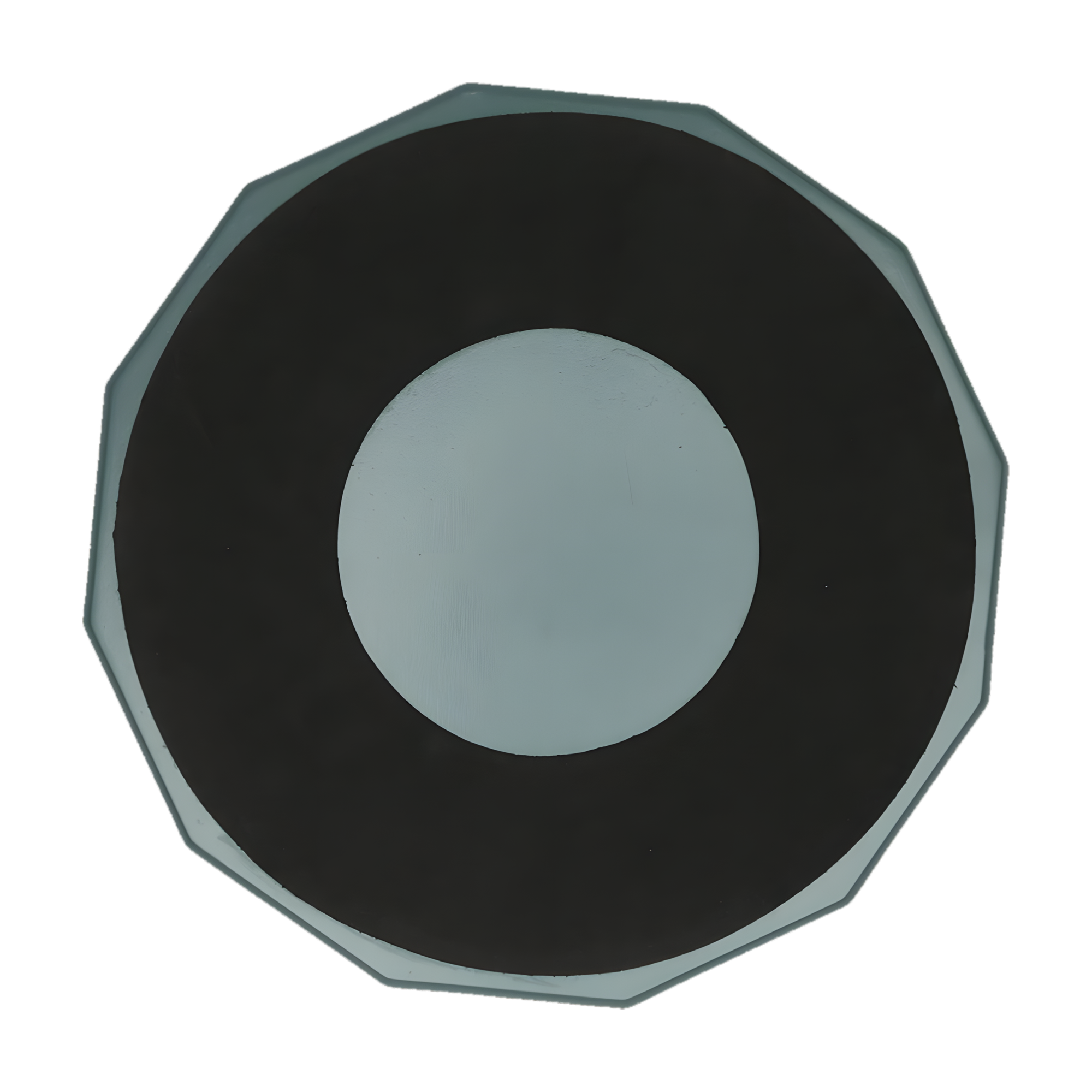 Back view of Vic Firth VXPPDC06" Single Sided Practice Pad - Digital Camo