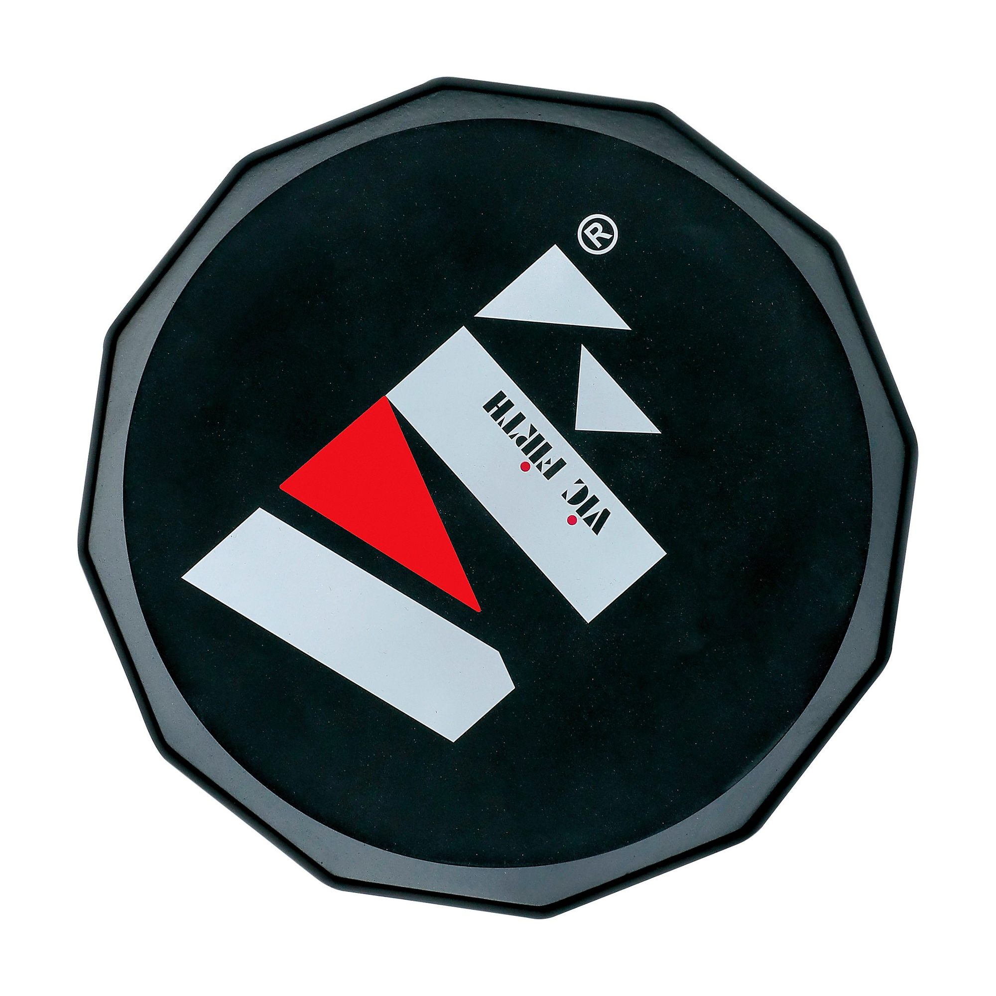 Front view of Vic Firth Logo Practice Pad VXPPVF012"