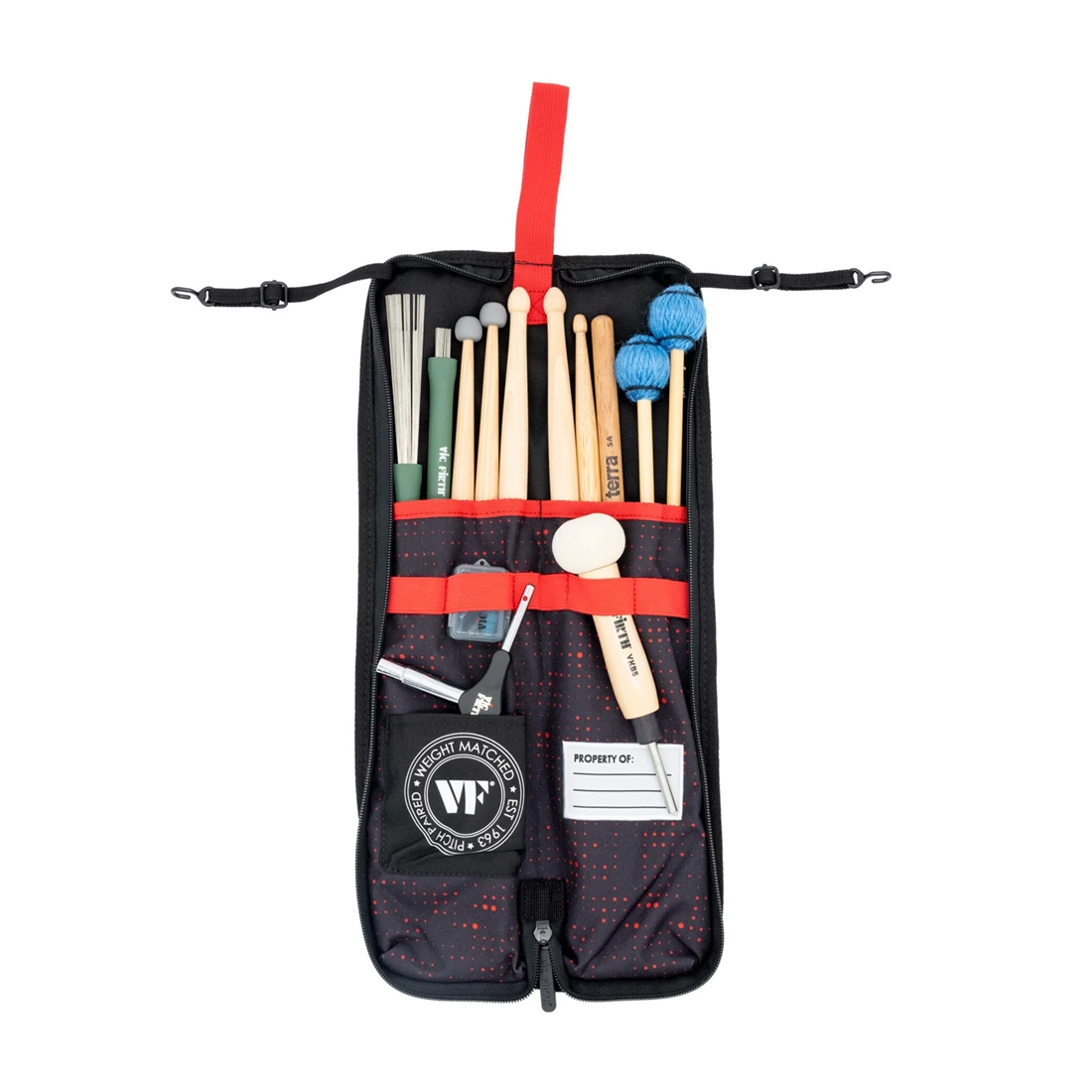 Vic Firth Essential Stick Bag - Red Dot