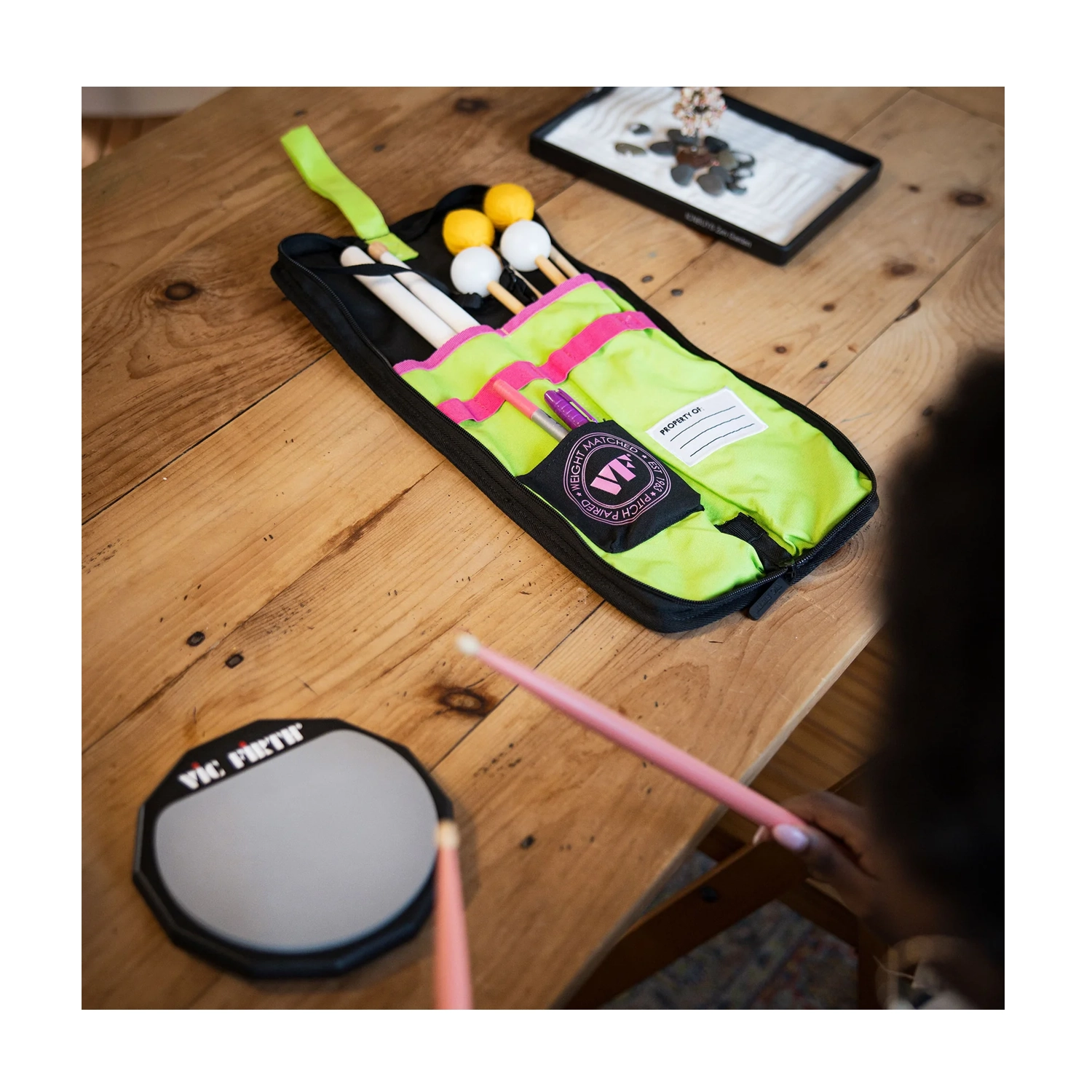 Vic Firth Essential Stick Bag  - Neon