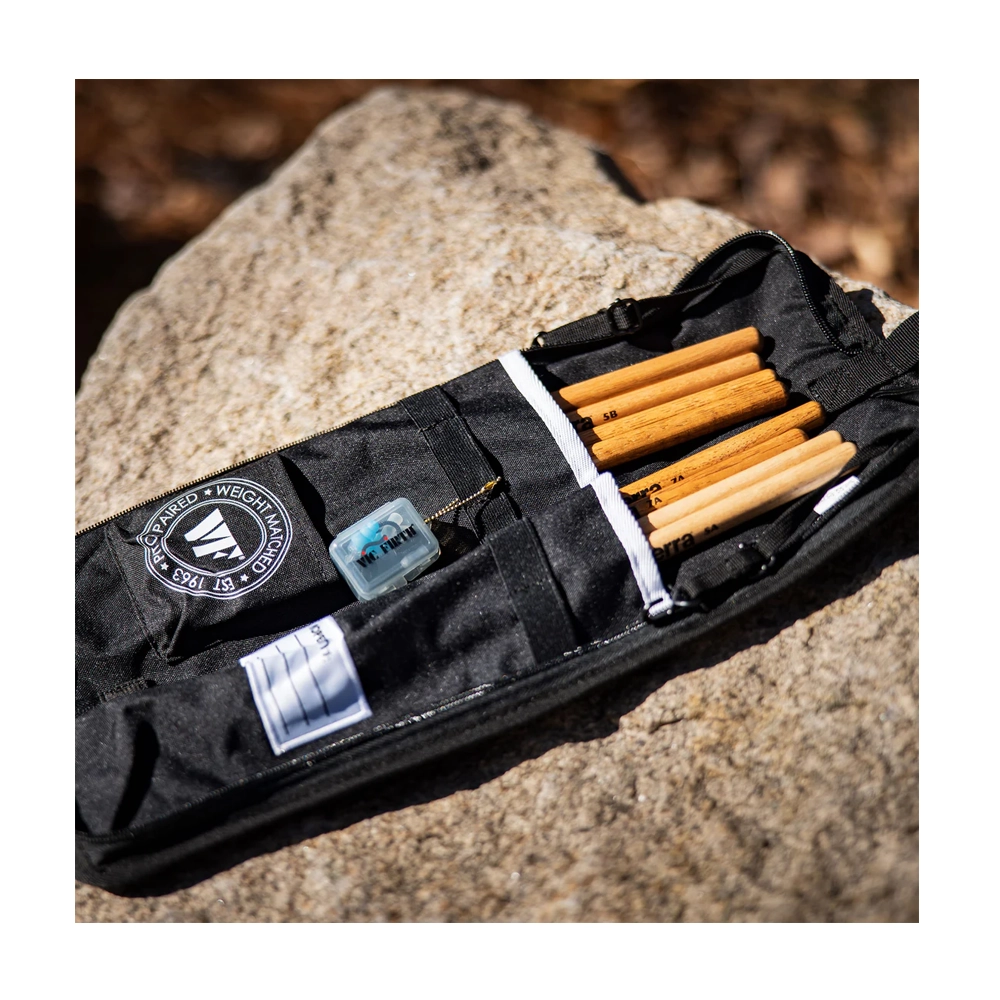 Vic Firth Essential Stick Bag With For 5 Pairs - Black