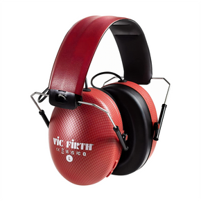 Front view of Vic Firth VXHP0012 Bluetooth Isolation Headphones