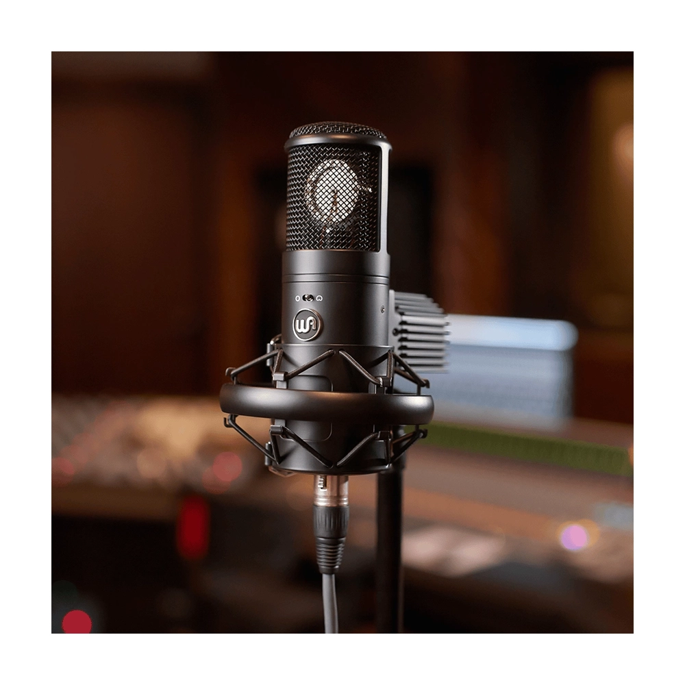 Warm Audio WA-8000 at the studio on shock mount