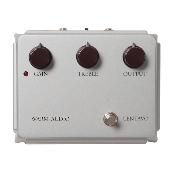 Warm Audio Centavo Professional Overdrive Pedal - Limited-Edition Silv
