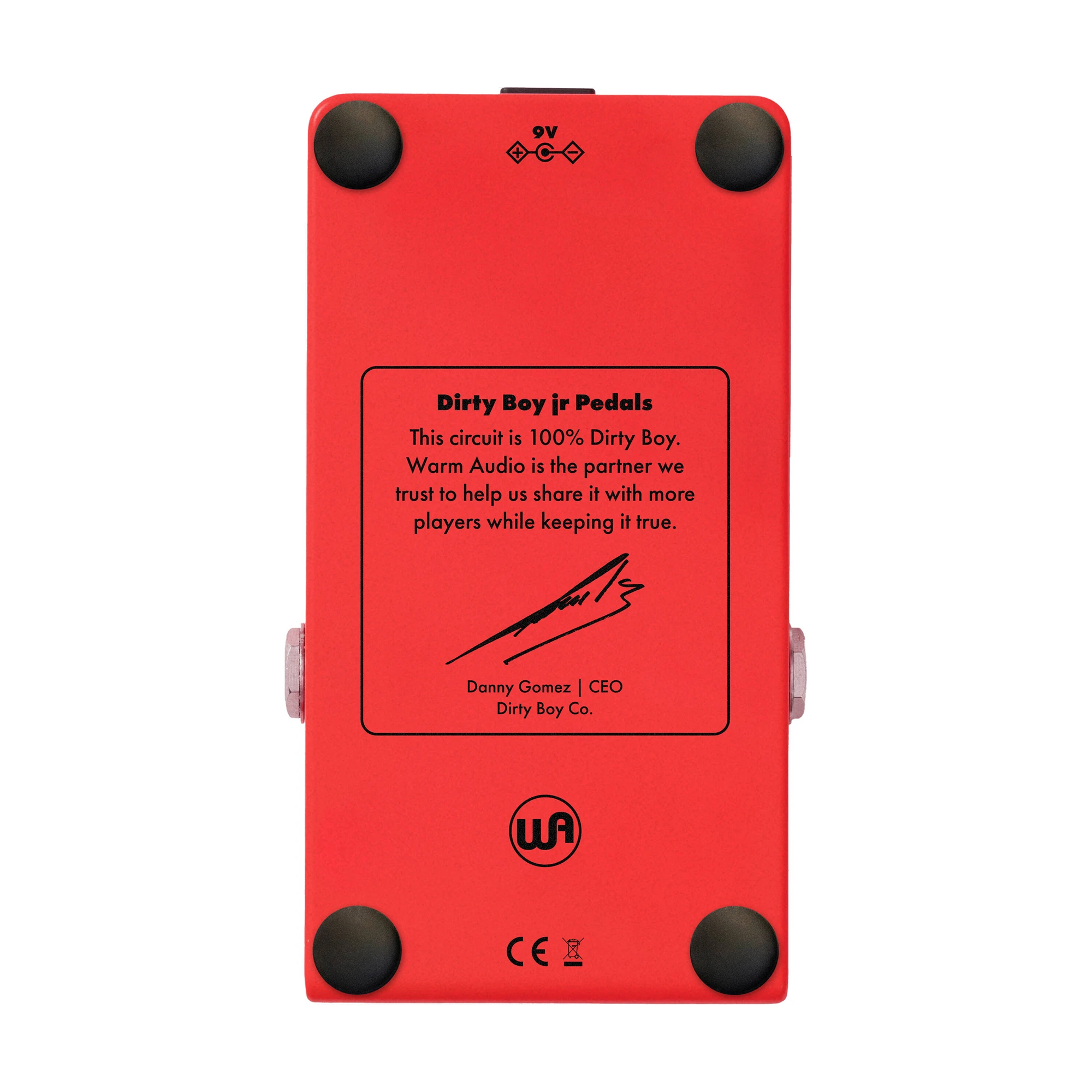 Warm Audio Dirty Boy JR. Booster Pedal
