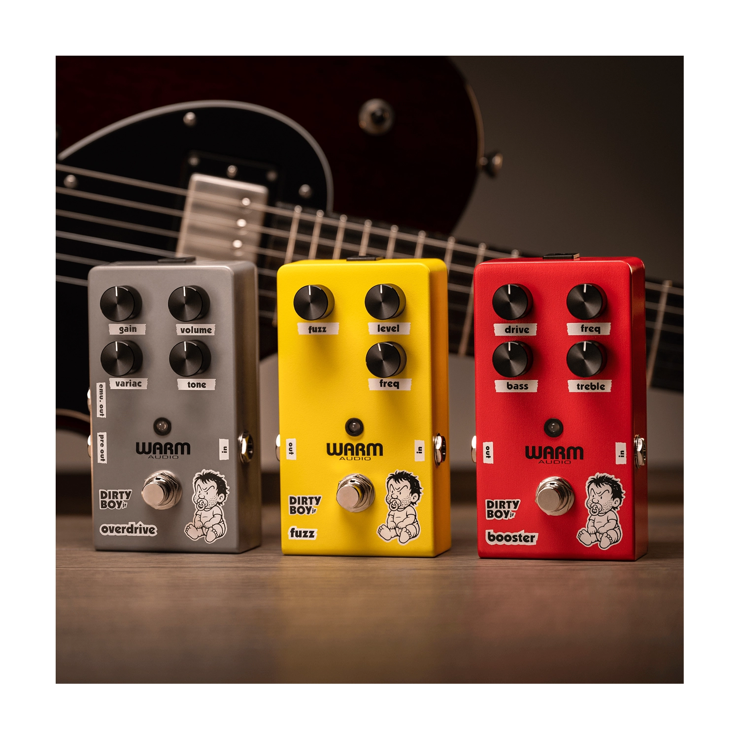 Warm Audio Dirty Boy JR. Booster Pedal