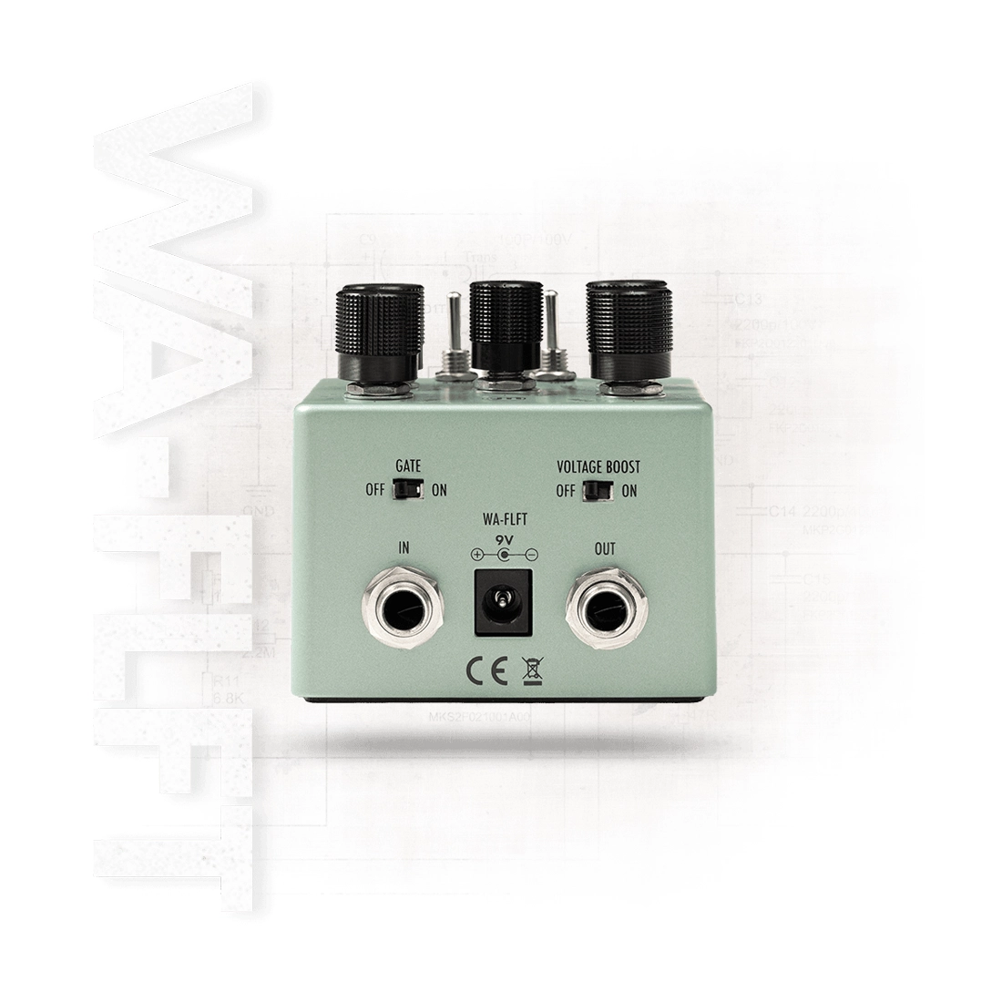 Warm Audio Fluff Drive Overdrive Pedal - Teal
