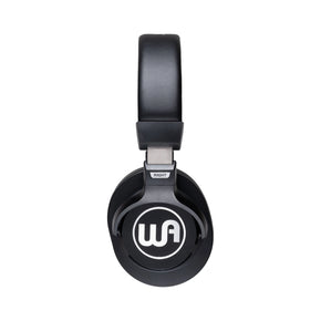 Side view of Warm Audio WA-HR HeadRoom Closed-back Professional Studio Headphones - Black