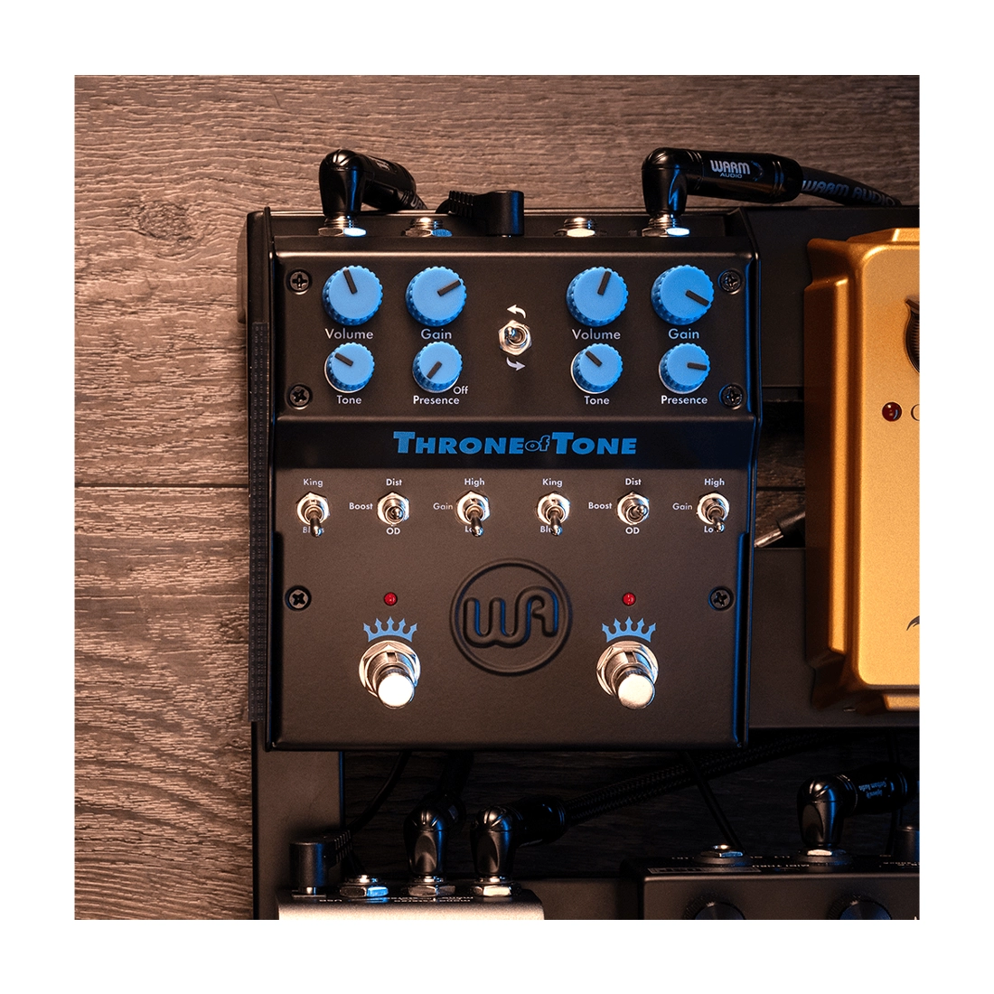Warm Audio Throne Of Tone Pedal de Overdrive Dual