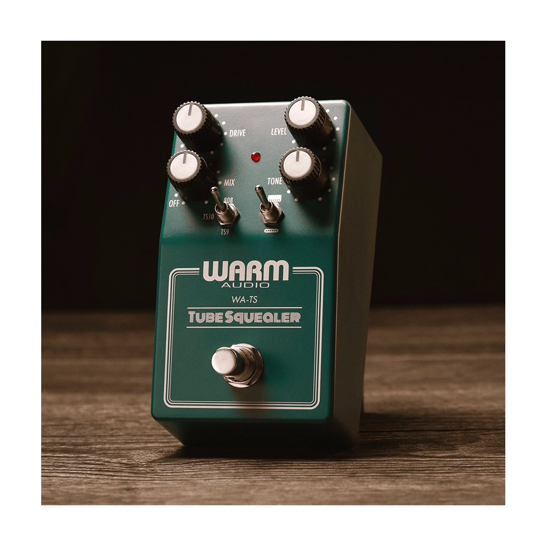 Warm Audio WA-TS Tube Squealer Dual Overdrive Effects Pedal - Vintage Green