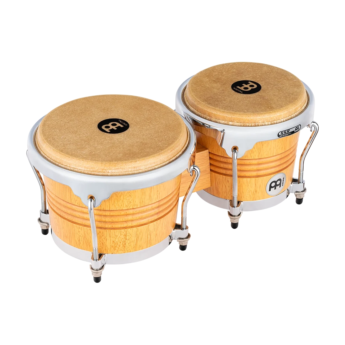 Meinl Percussion Wood Bongos in Super Natural Finish