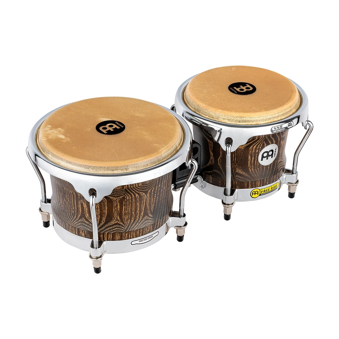 Meinl Percussion Woodcraft Series 7 & 8.5" Bongos - Vintage Brown