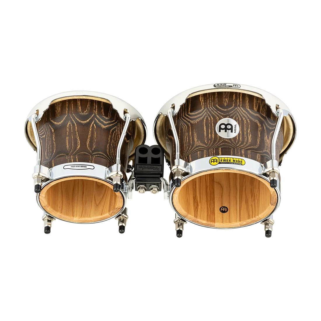 Meinl Percussion Woodcraft Series 7 & 8.5" Bongos - Vintage Brown