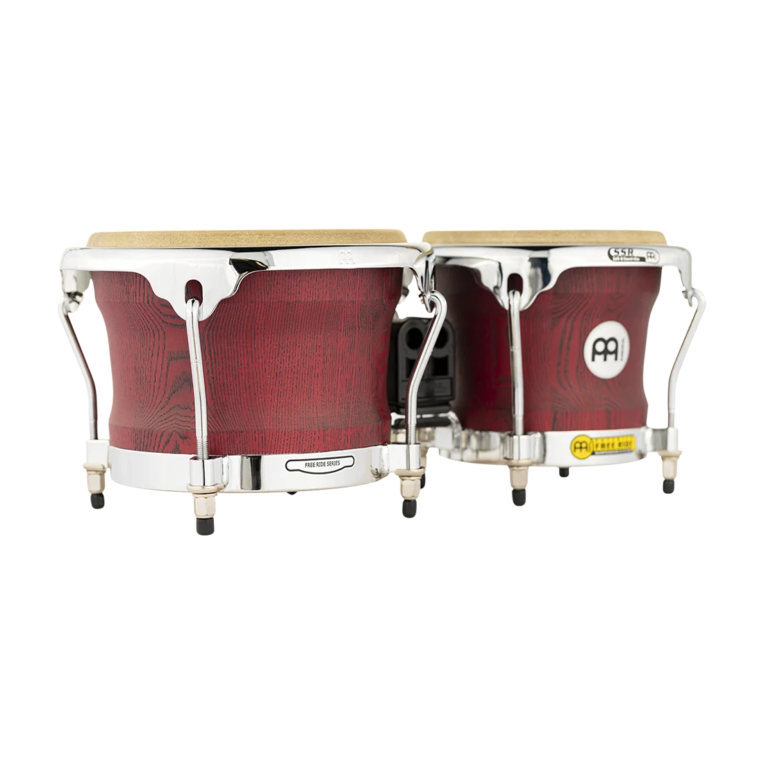 Meinl Woodcraft Series 7 and 8.5" Bongos - Vintage Red