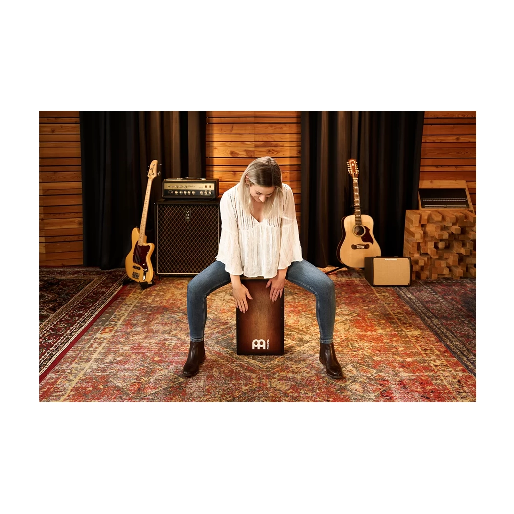 Meinl Woodcraft Series String Cajon Espresso Burst - WC100EB