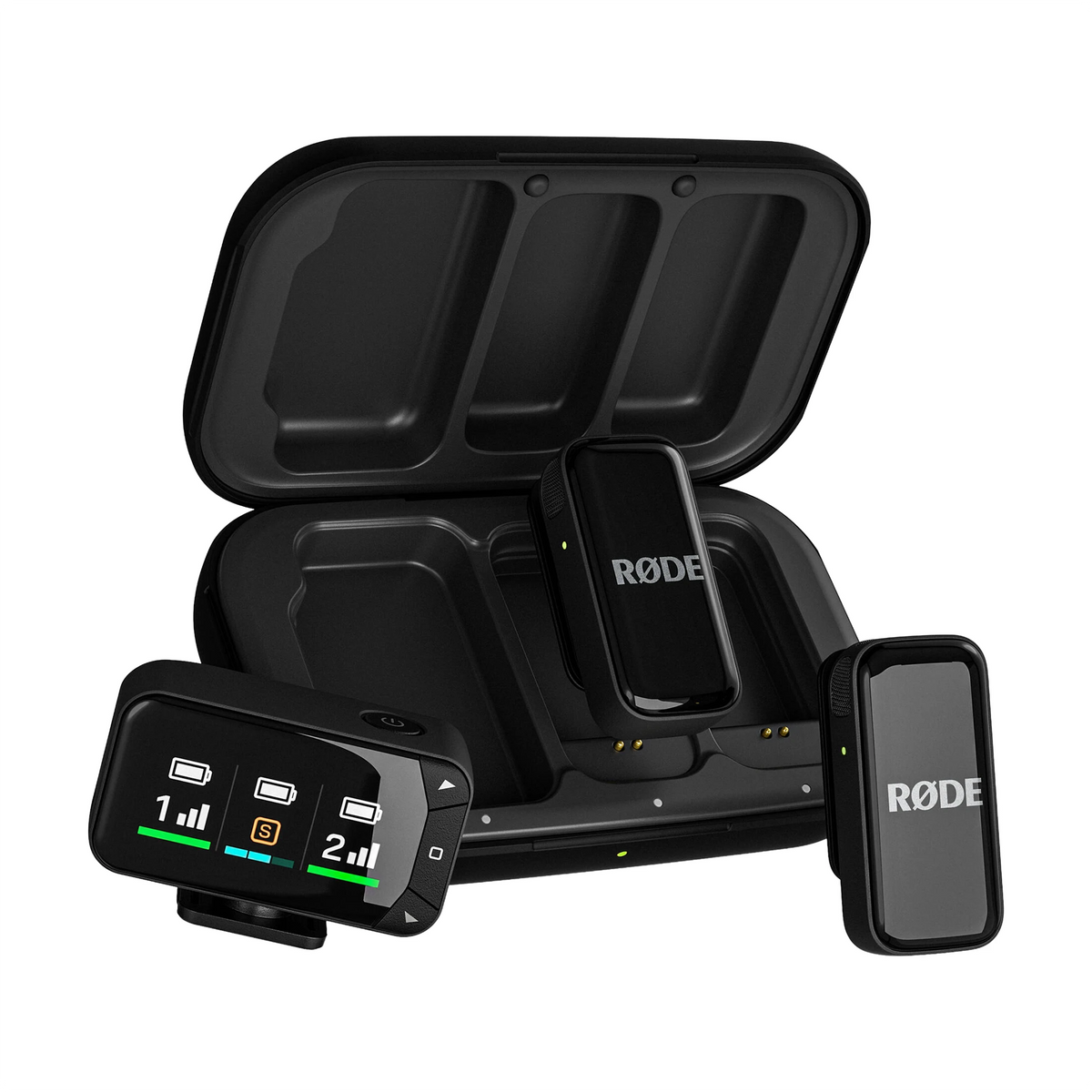 Rode Wireless Micro Camera Microphone Kit W/ Camera And USB RXS - USB-C - Black
