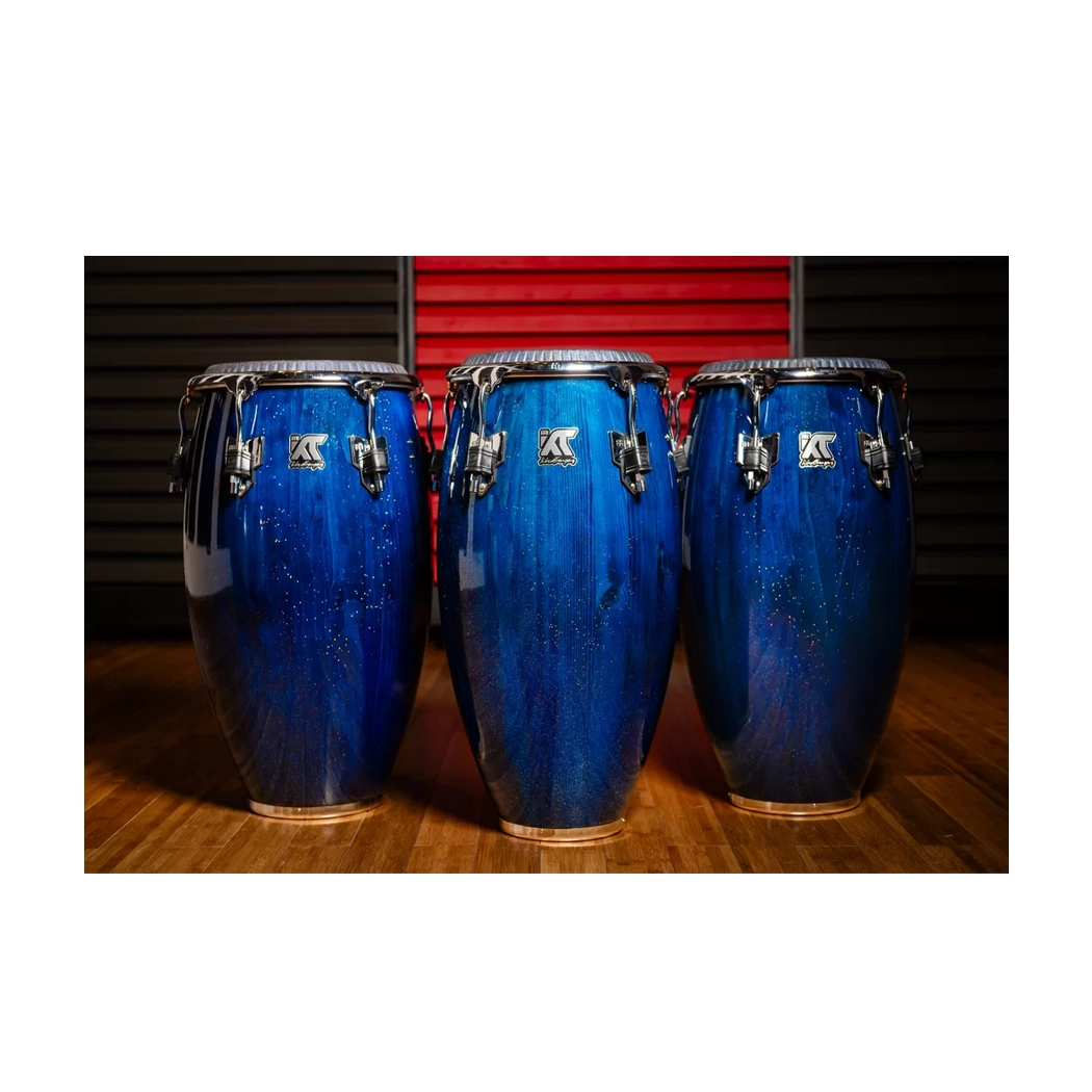 Meinl Percussion Artist Series William Kachiro Thompson 11" Pine Quinto - Blue Wave