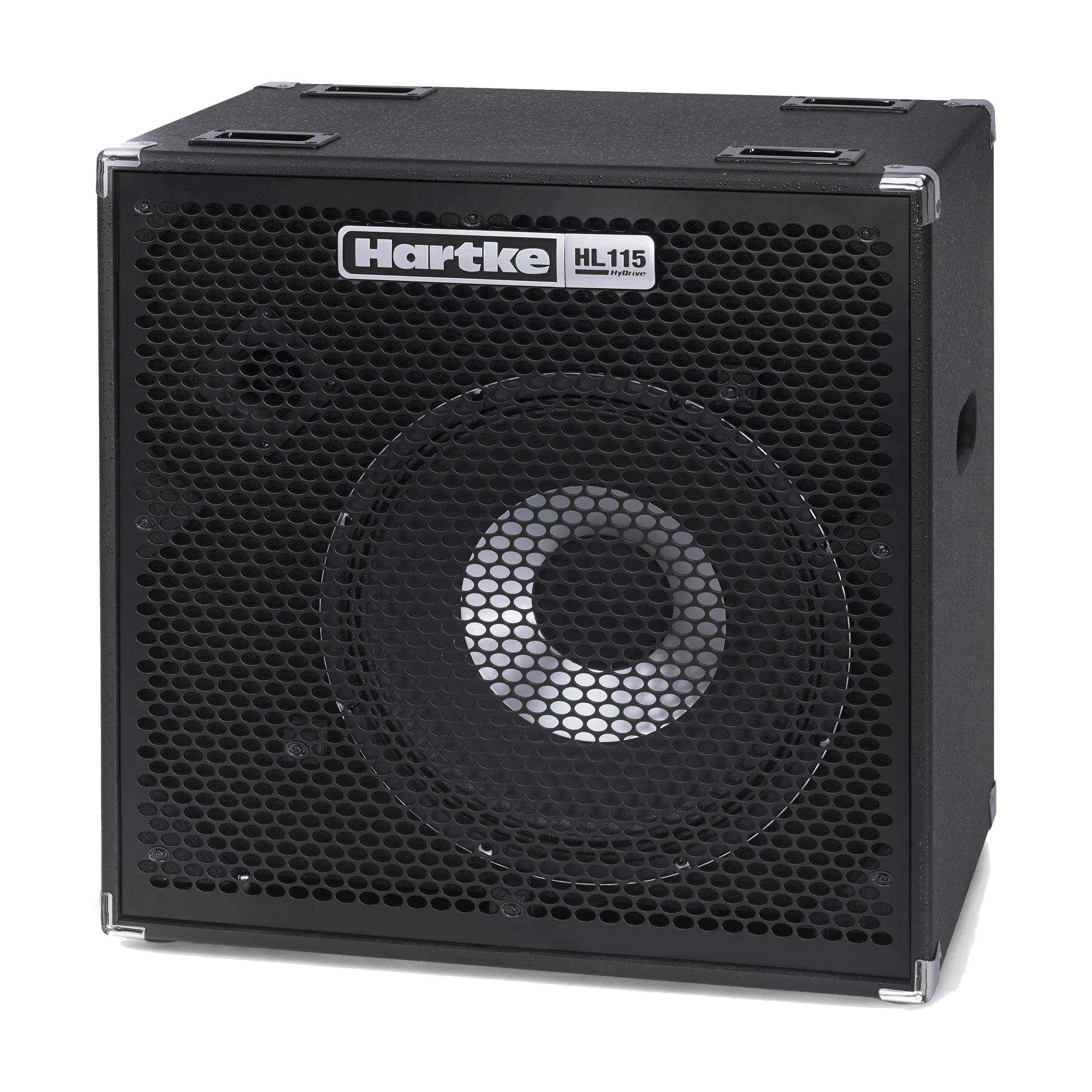 Front view of Hartke Hydrive HL115 500W 1 X 15-Inch Bass Cabinet - Black