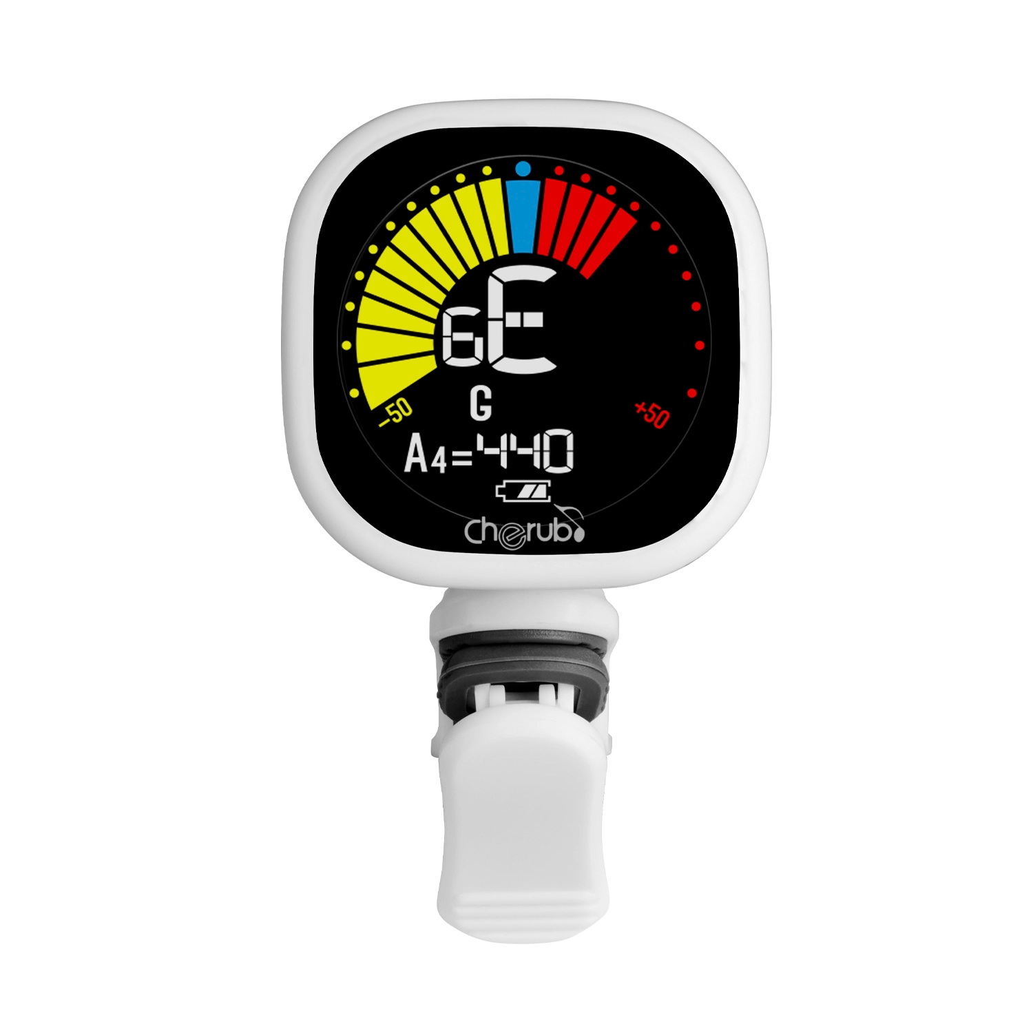 Cherub WST-675 Rechargeable Clip On Chromatic Tuner
