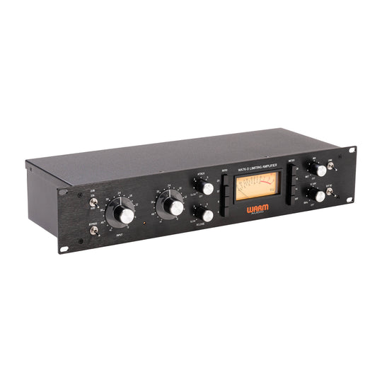 Front angle view of Warm Audio WA76-D Discrete FET Compressor/Limiter