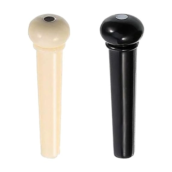 PBS Abs Acoustic Guitar Pins - Black or Ivory - Each